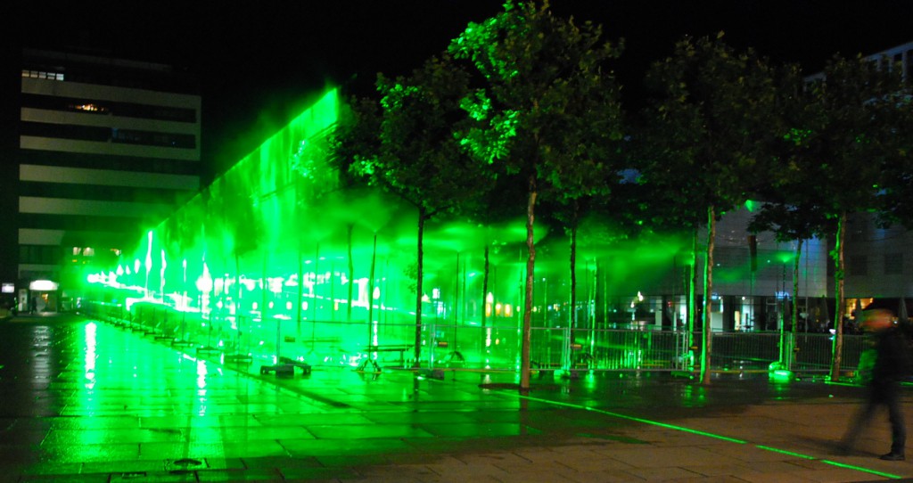 Neues Licht für zukunftsfähige Metropolen, auch das wollte das Festival "Lux Hamburg" präsentieren. Foto: Wolfgang Teipel