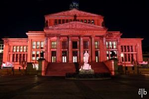 Das Konzerthaus strahlt. Foto: Agentur Baganz/Berlin leuchtet e.V.